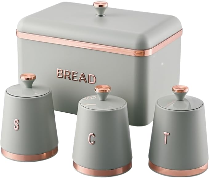 Bread Box set with Canister