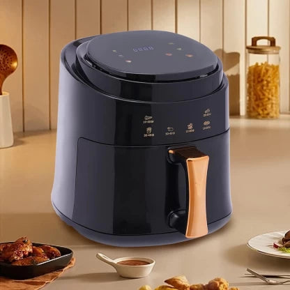 8L 1400W Digital Touch Air Fryer + BONUS 20-Pack Liners